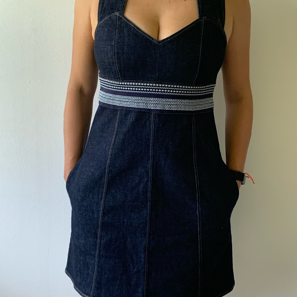 Victoria Beckham jeans dress